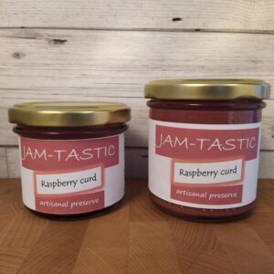 Raspberry curd